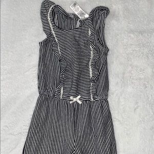 ‼️6 For $20‼️Carters Ruffle Striped Jumpsuit 9m